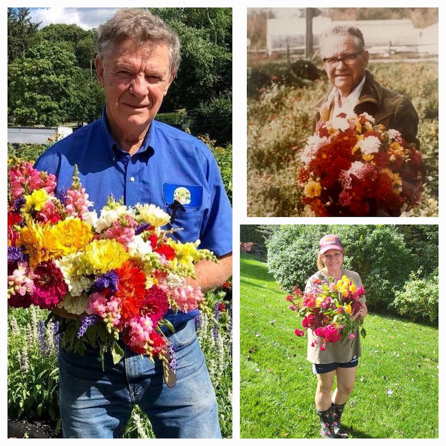 Three generations, side by side.