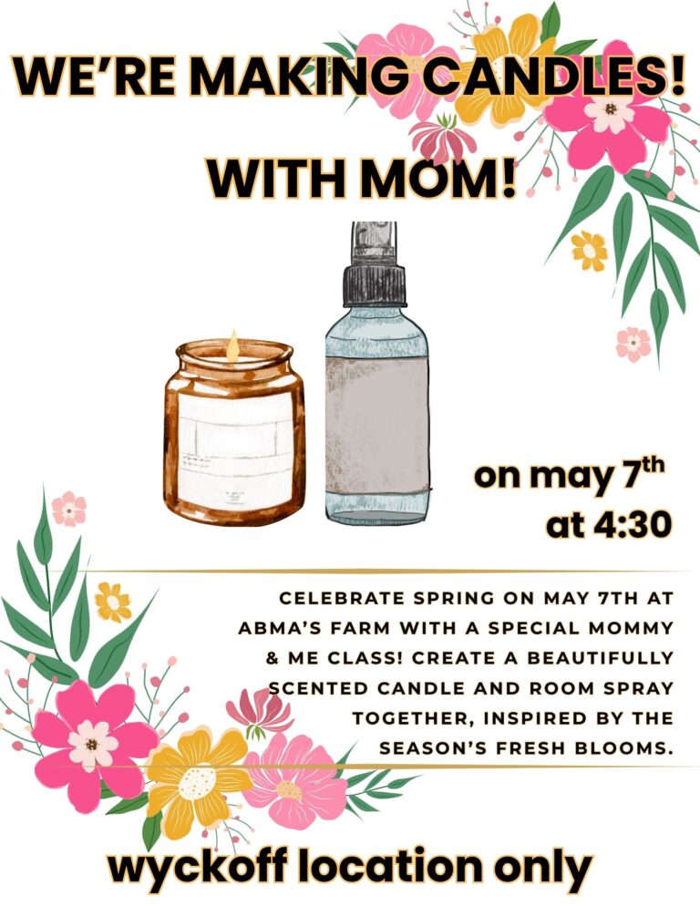 We’re Making Candles With Mom at Abma’s Farm