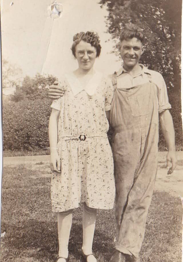 Anna and Barney, circa 1932